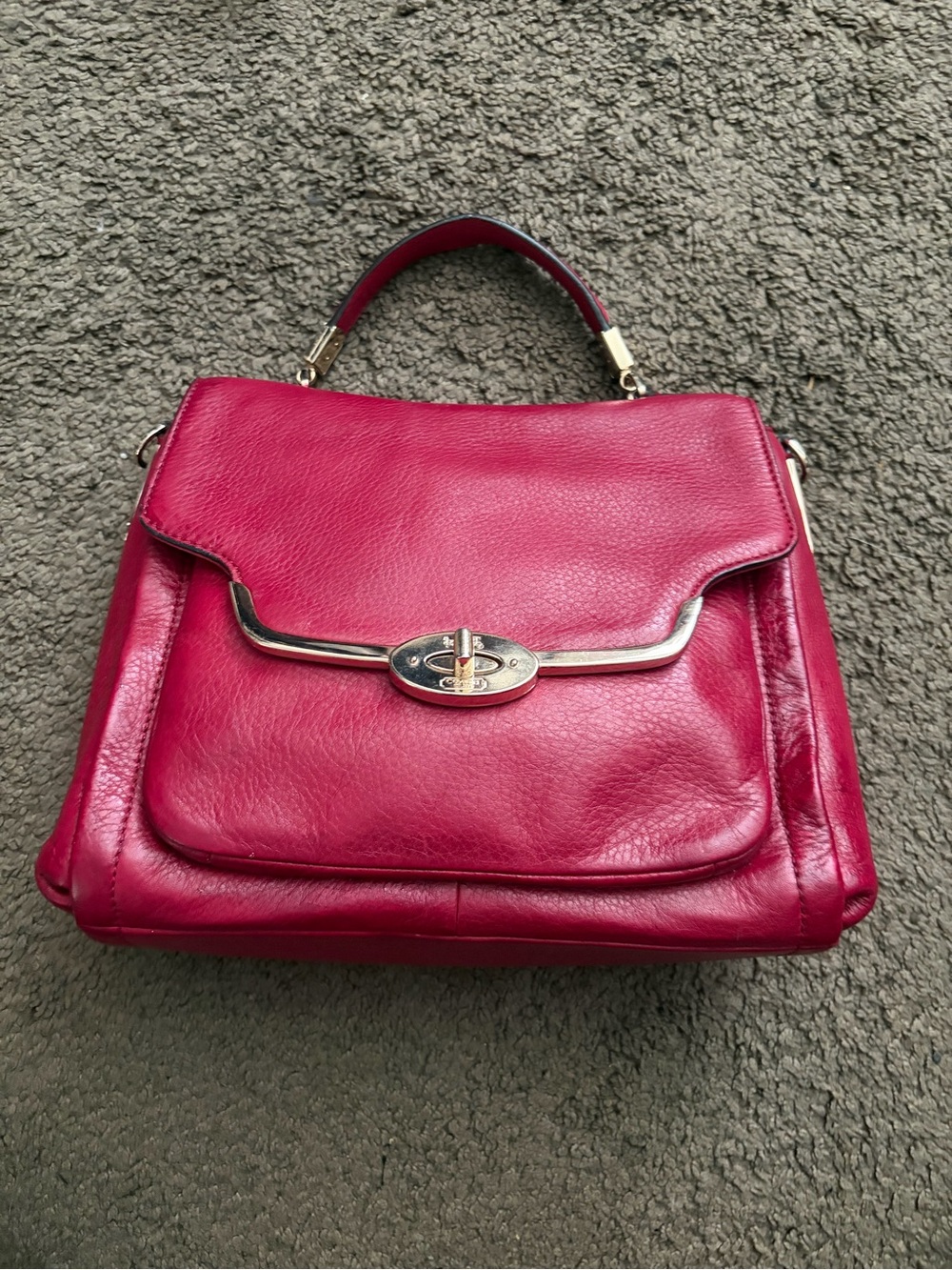 Coach Madison Sadie Flap Satchel Bag!